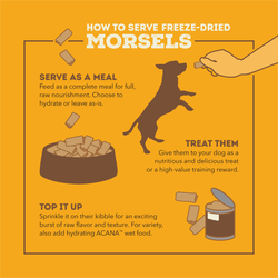 ACANA Freeze-Dried Chicken Recipe High Protein Dry Dog Food