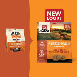 ACANA Freeze-Dried Free-Run Turkey Recipe High Protein Dry Dog Food