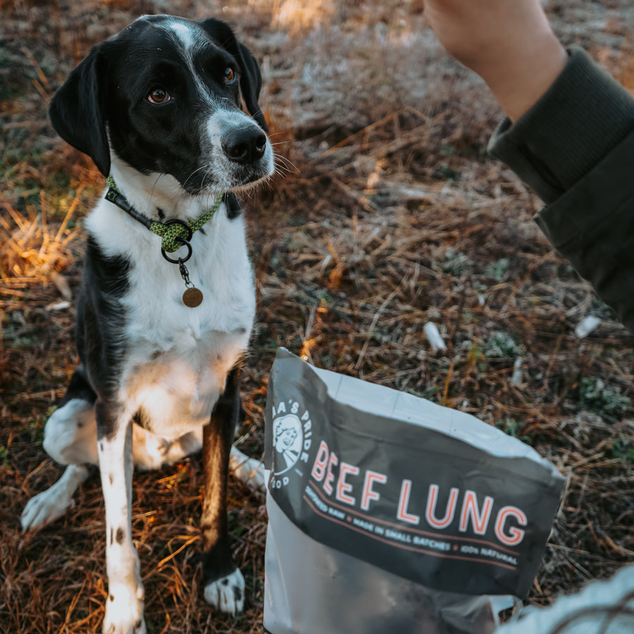 Oma's Pride Dehydrated Beef Lung for Dogs and Cats
