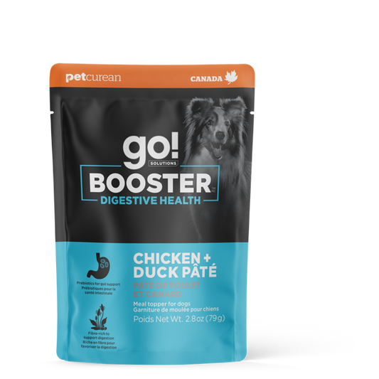 Go! Solutions Booster Digestive Health Chicken and Duck Pate Wet Dog Food