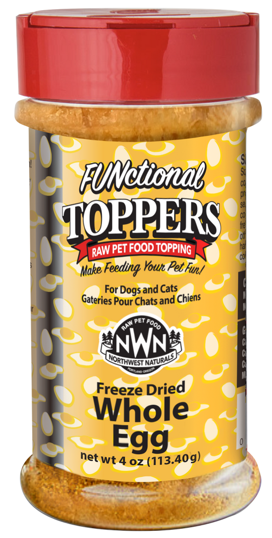 Northwest Naturals Whole Egg Functional Topper for Dogs & Cats