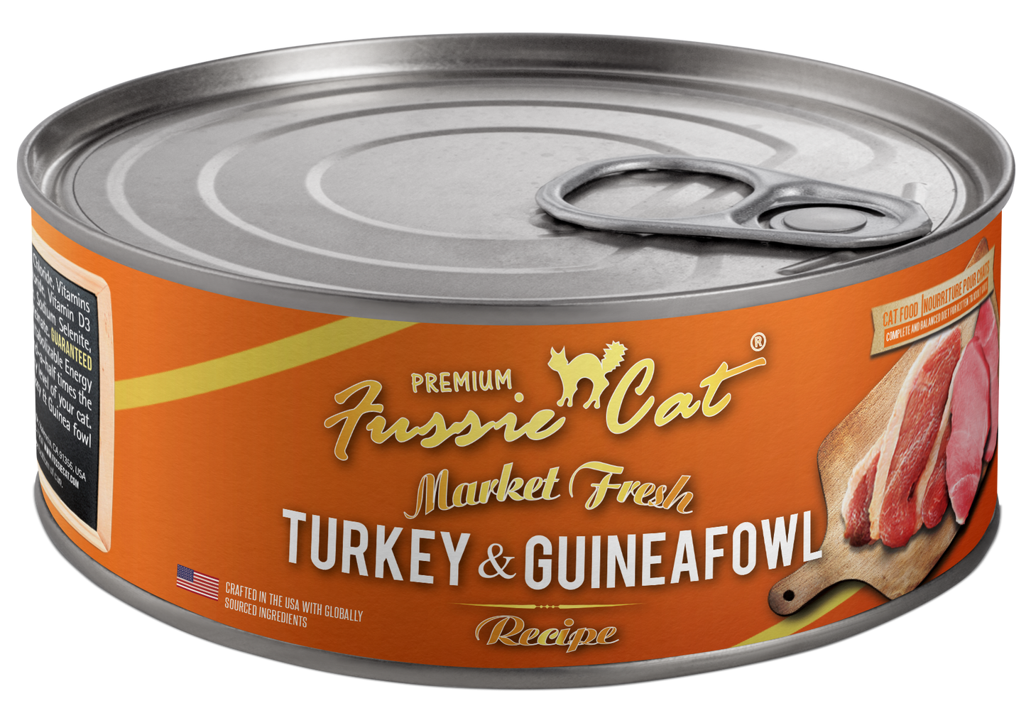 Fussie Cat Market Fresh Turkey & Guineafowl Canned Cat Food