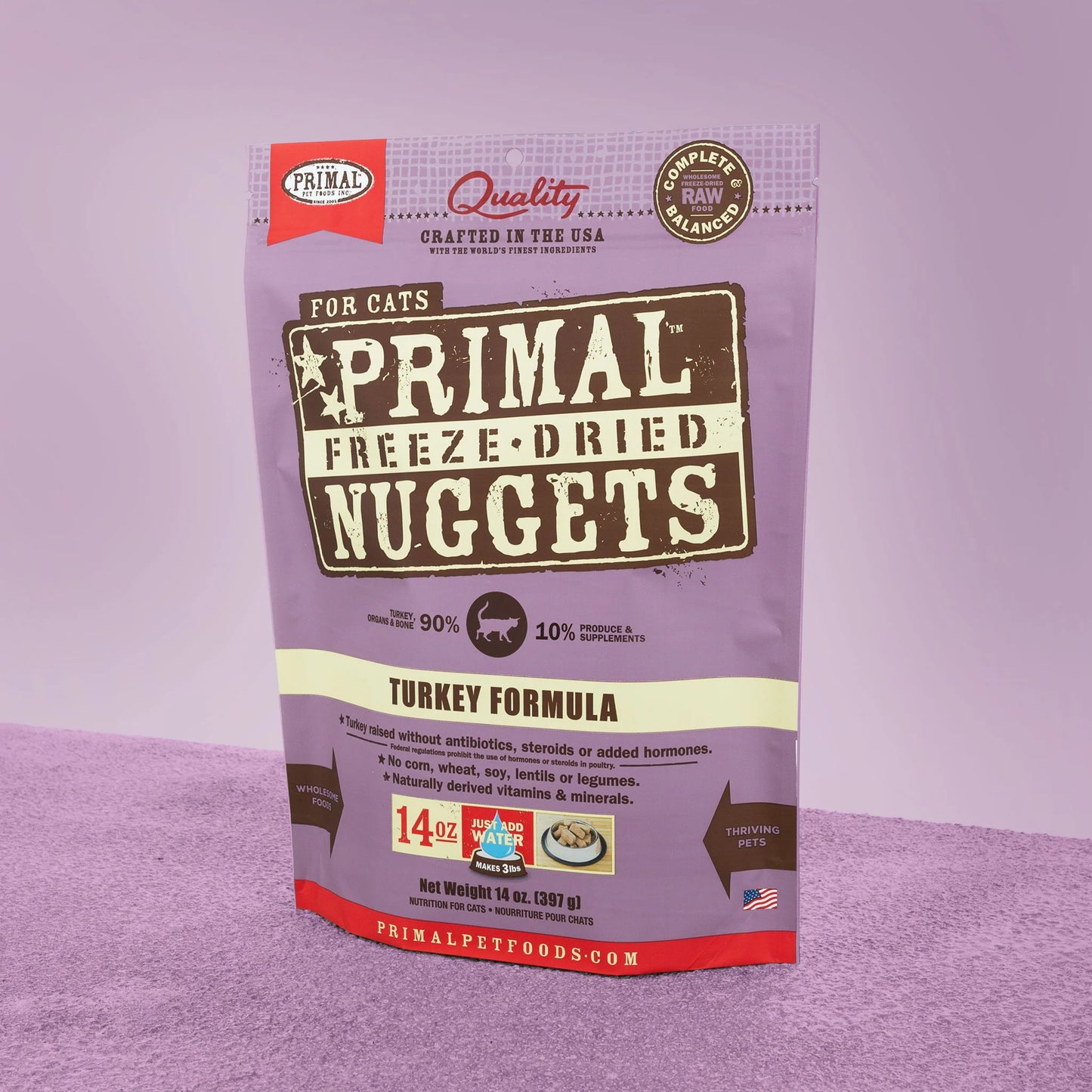 Primal Freeze Dried Turkey Formula for Cats