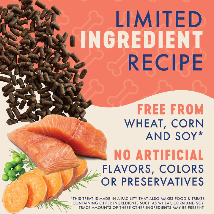 Finley's Salmon Recipe Soft Chew Trainer Bites Dog Treats