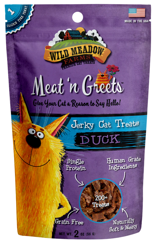 Meat 'N Greets Duck Cat Treats