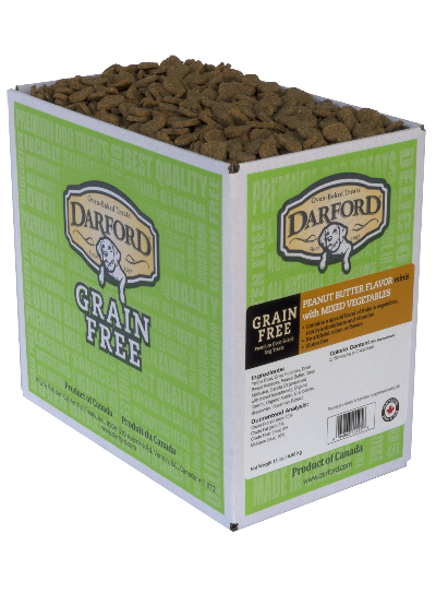 Darford Grain Free Peanut Butter W/Mixed Vegetables Mini Treats