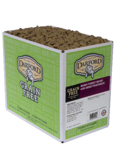 Darford Grain Free Baked Turkey W/Mixed Vegetables Mini's Bulk Treats For Dogs