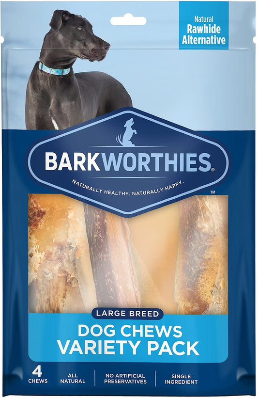 Barkworthies Variety Pack Large Breed Dog