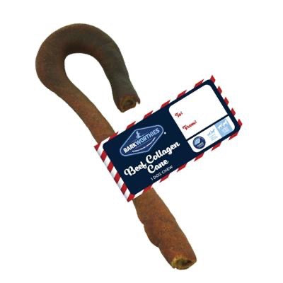Barkworthies 7-9 Inch Collagen Cane For Dogs