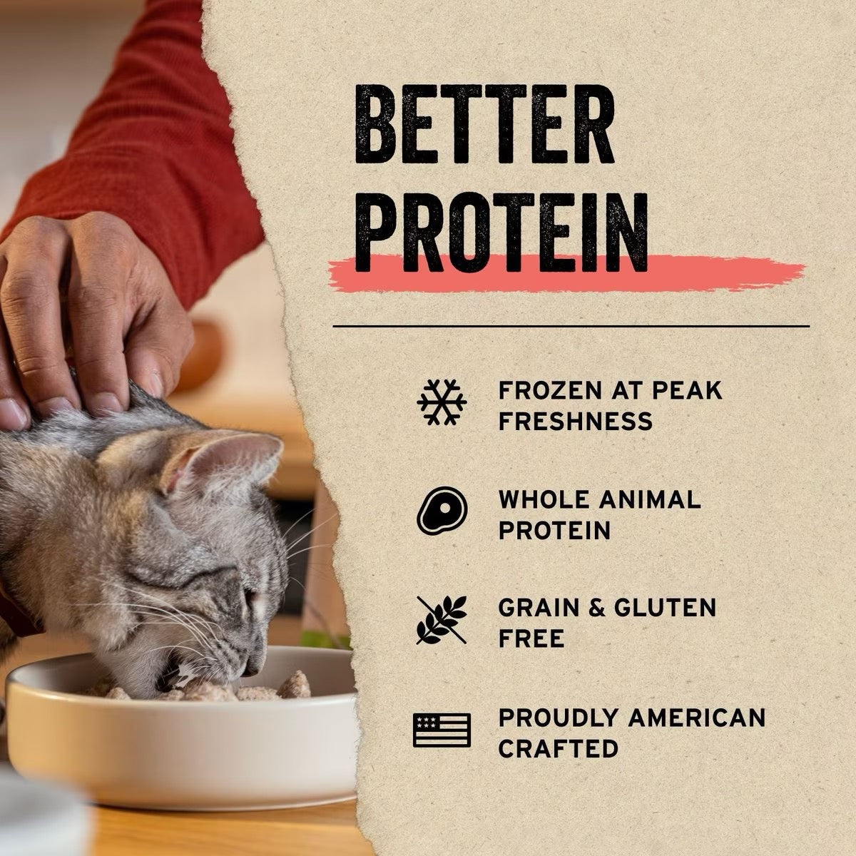 Vital Essentials Vital Cat Freeze-Dried Patties Beef & Chicken Recipe