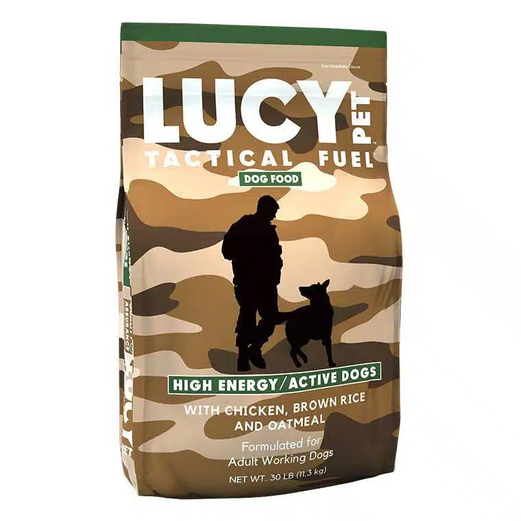 Lucy Pet Tactical Fuel Chicken, Brown Rice & Oatmeal for Dogs