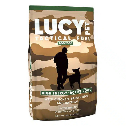 Lucy Pet Tactical Fuel Chicken, Brown Rice & Oatmeal for Dogs