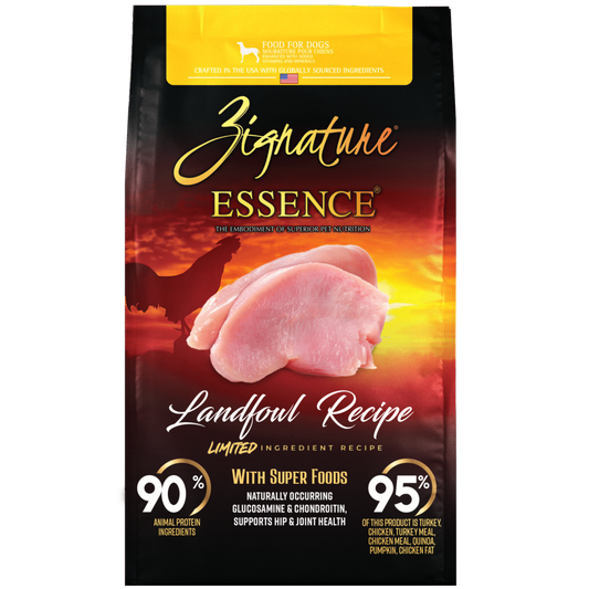 Zignature Essence Limited Ingredient Landfowl Recipe Dry Dog Food