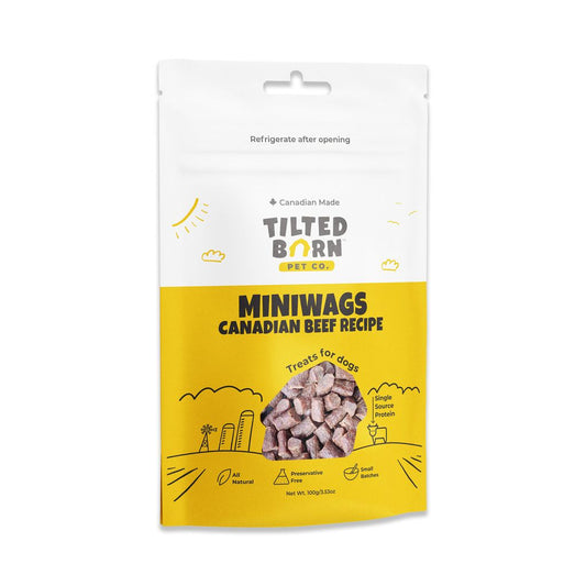 Tilted Barn Miniwags Beef Dog Treats