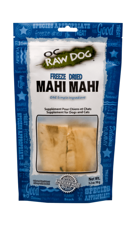 OC Raw Dog Freeze Dried Mahi Mahi Filet Treats