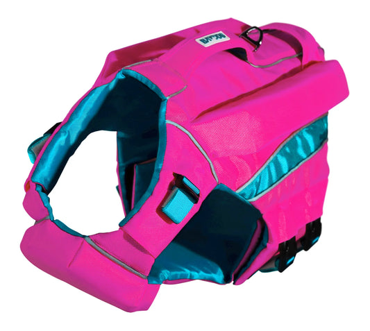 Baydog Pink Monterey Bay Offshore Lifejacket for Dogs