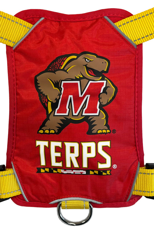 Baydog College Maryland Terrapins Harness for Dogs