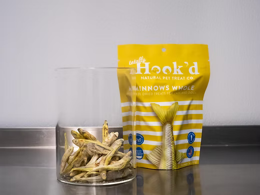 Totally Hook'd Freeze-Dried Minnows Cat & Dog Treats