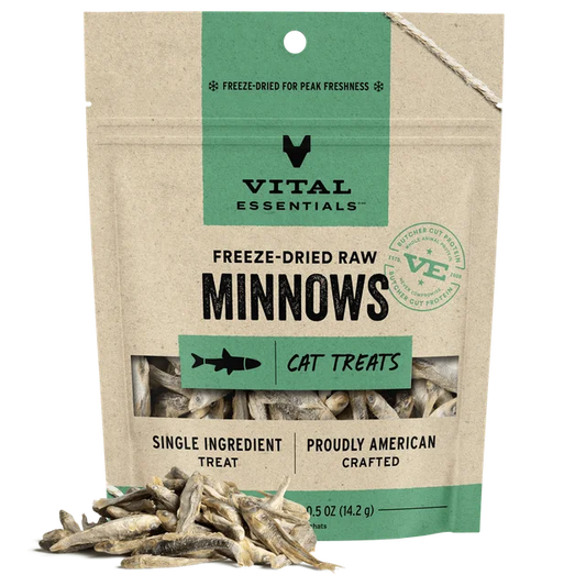 Vital Essentials Freeze-Dried Minnow Cat Treats