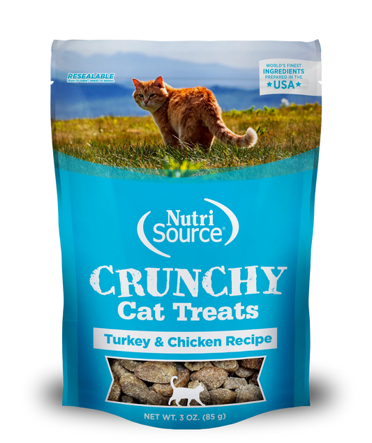 Nutrisource Crunchy Turkey and Chicken Recipe Cat Treats