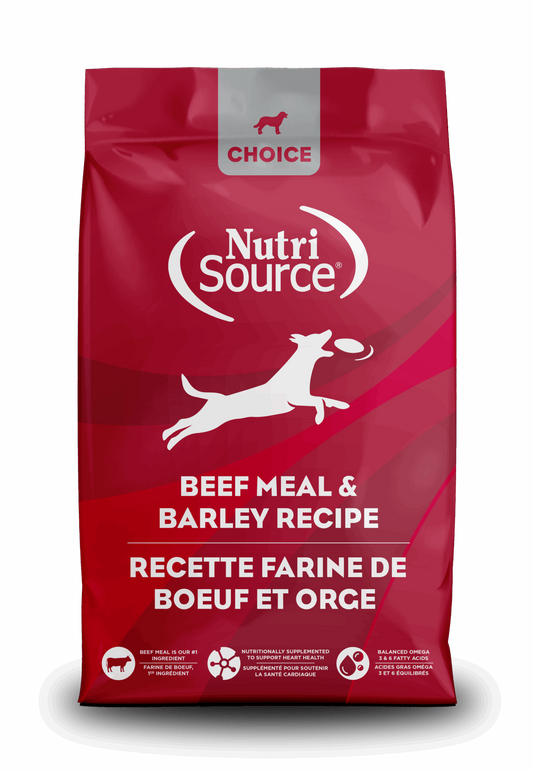 Nutrisource Choice Beef Adult All Life Stages Dry Dog Food
