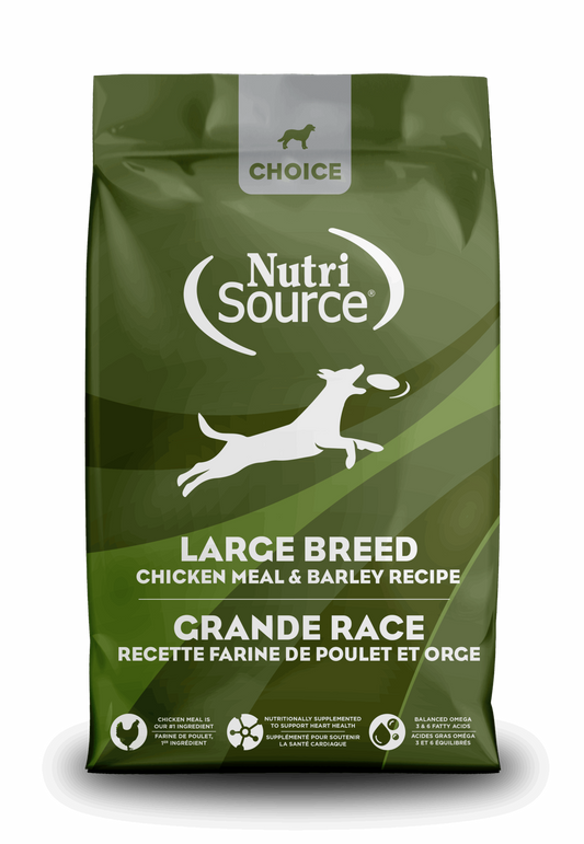 Nutrisource Choice Large Breed Adult Chicken All Life Stages Dry Dog Food