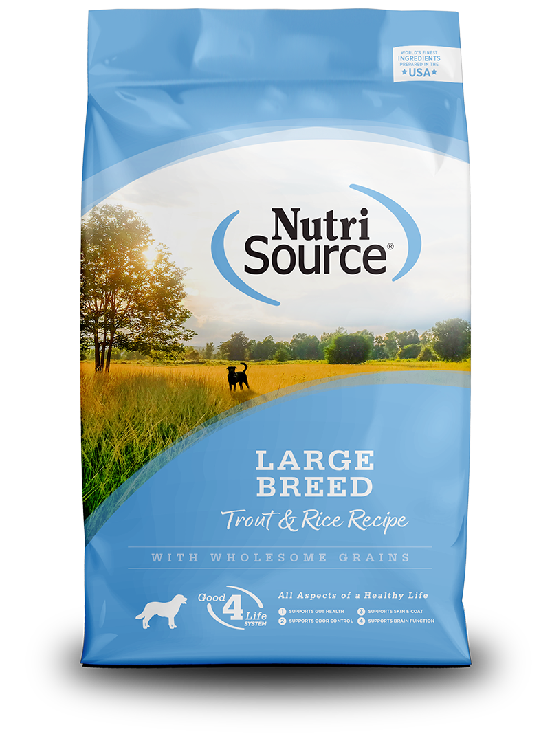 Nutrisource Large Breed Trout and Rice Dry Dog Food