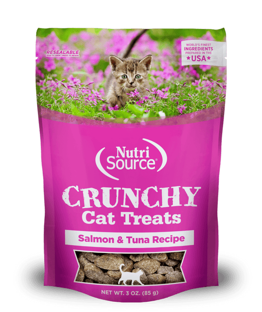 Nutrisource Crunchy Salmon and Tuna Recipe Cat Treats