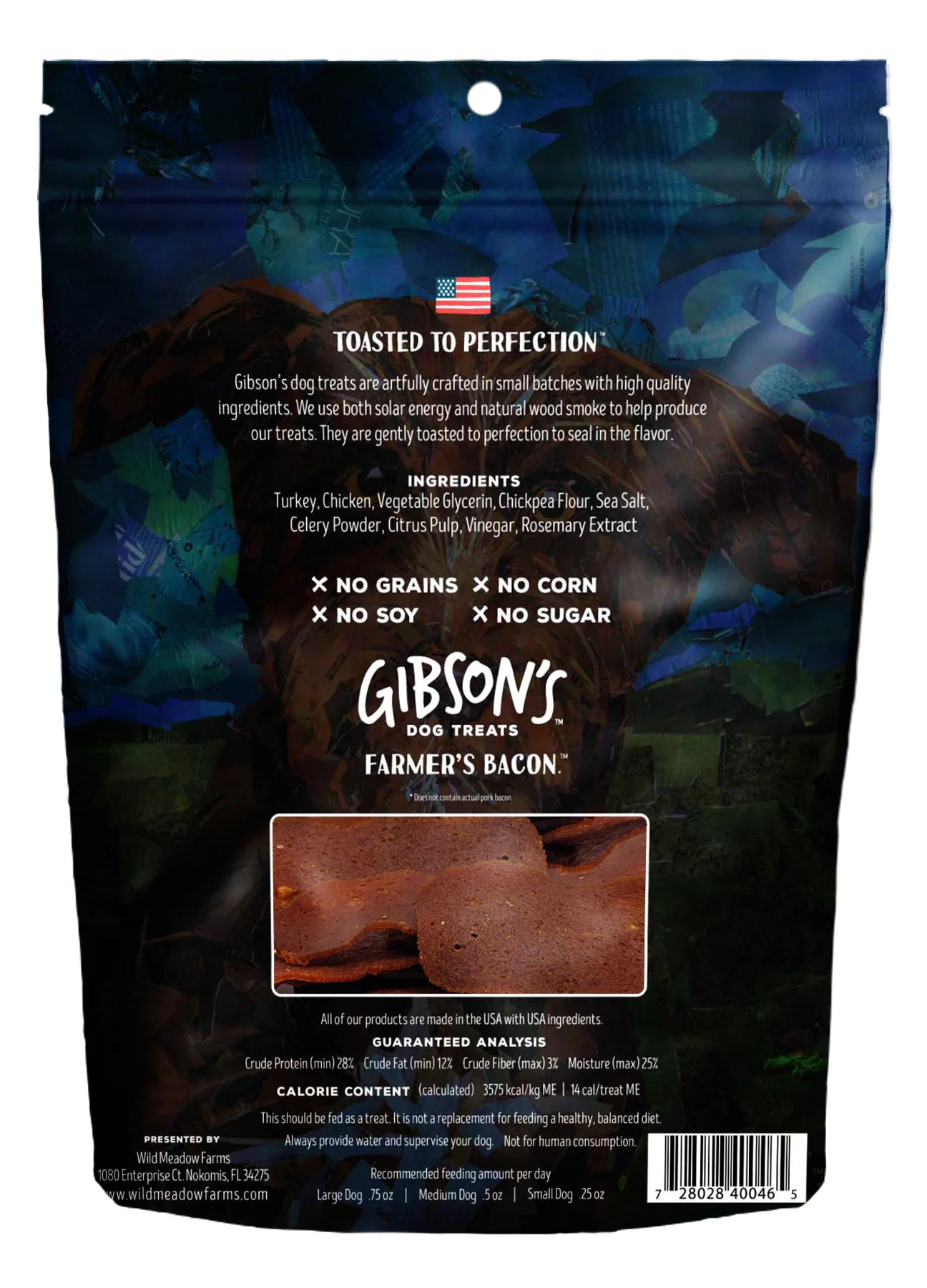 Gibson's Farmer's Bacon Jerky Dog Treats