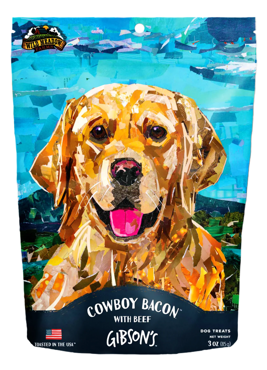 Gibson's Cowboy Bacon with Beef Jerky Dog Treats