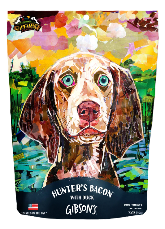 Gibson's Hunter's Bacon with Duck Jerky Dog Treats