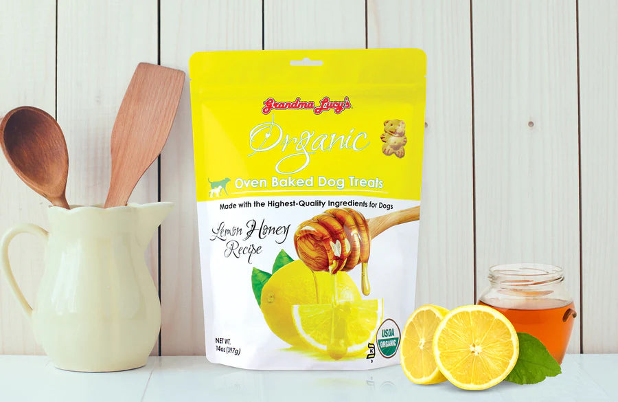 Grandma Lucy's Organic Lemon Honey Dog Treats