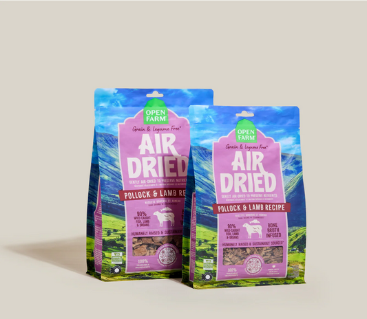 Open Farm Air Dried Alaskan Pollock & Lamb Recipe for Dogs