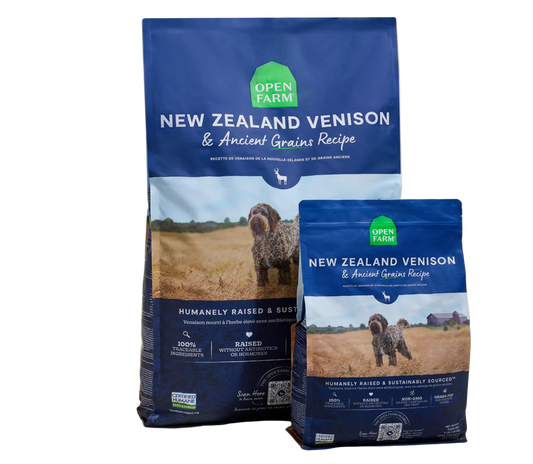 Open Farm New Zealand Venison Ancient Grains Kibble