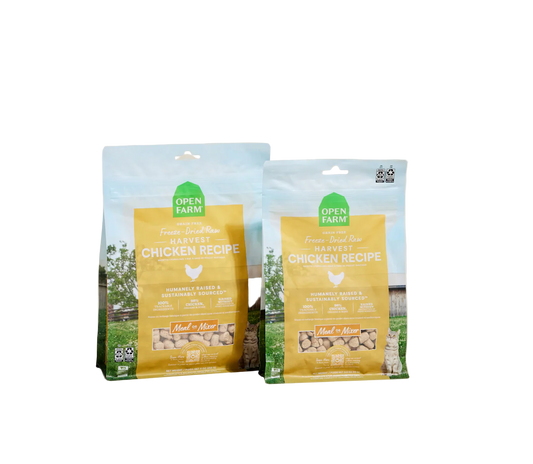 Open Farm Freeze-Dried Raw Harvest Chicken Morsels For Cats