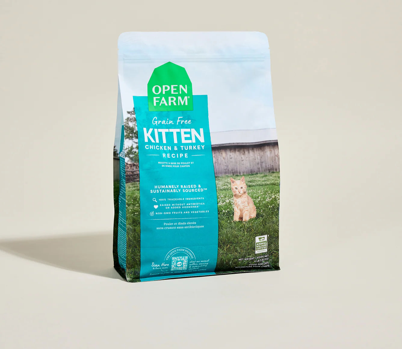 Open Farm Grain Free Dry Kitten Food