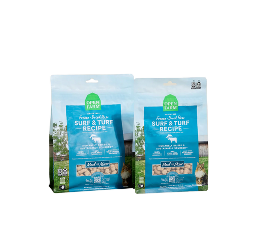 Open Farm Freeze-Dried Raw Surf & Turf Morsels For Cats