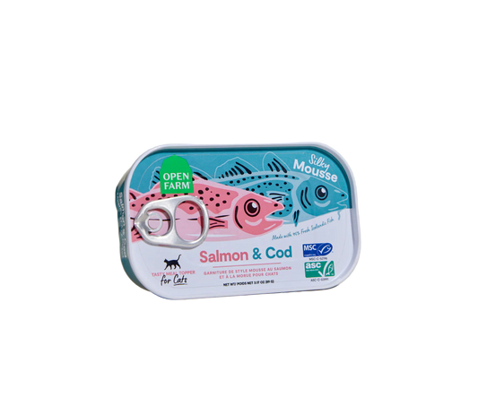 Open Farm Salmon & Cod Wet Topper for Cats