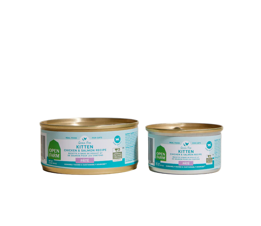 Open Farm Grain Free Chicken & Salmon Canned Kitten Food