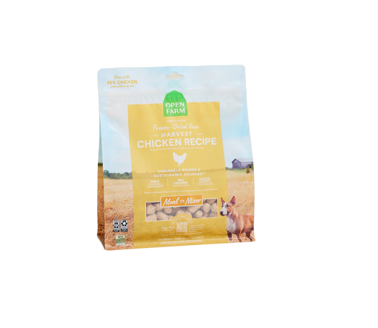 Open Farm Freeze Dried Raw - Harvest Chicken Morsels for Dogs