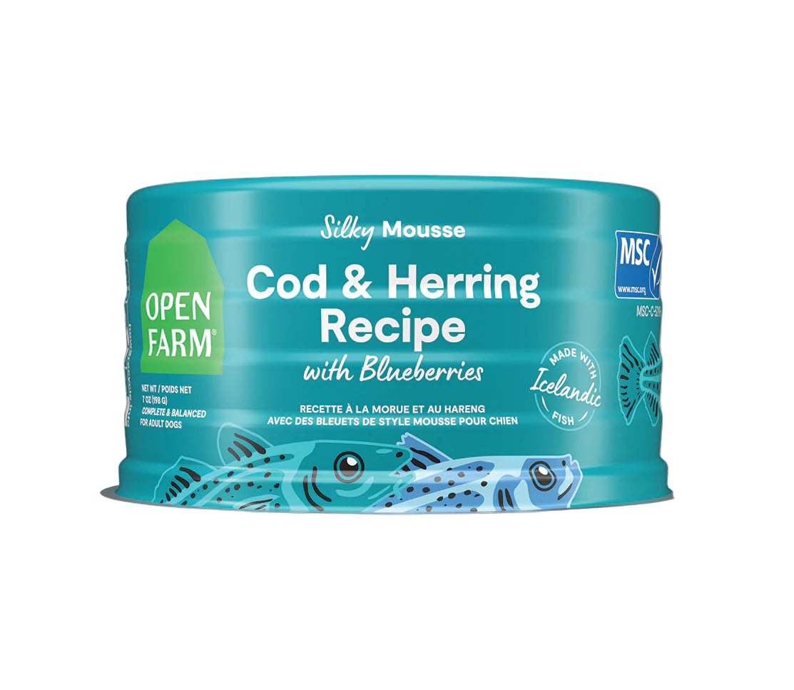 Open Farm Cod Recipe With Blueberries Wet Icelandic Dog Food