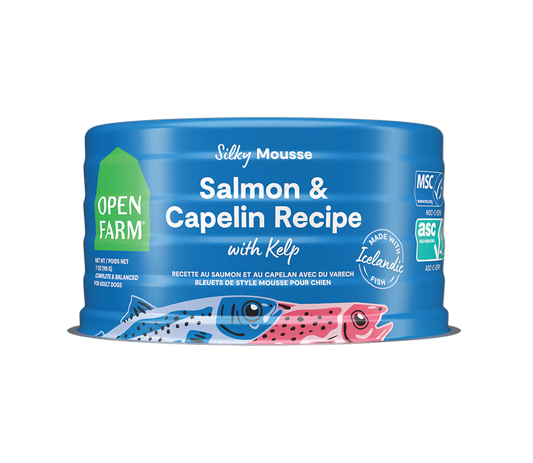 Open Farm Salmon & Capelin Recipe With Kelp Wet Icelandic Dog Food