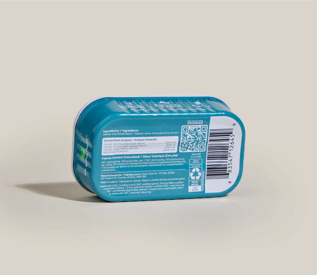 Open Farm Wet Salmon & Cod Topper For Dogs