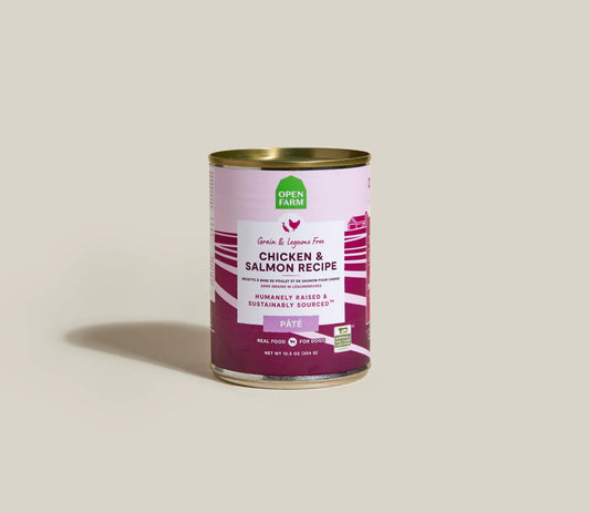 Open Farm Canned Dog Food Chicken & Salmon Recipe