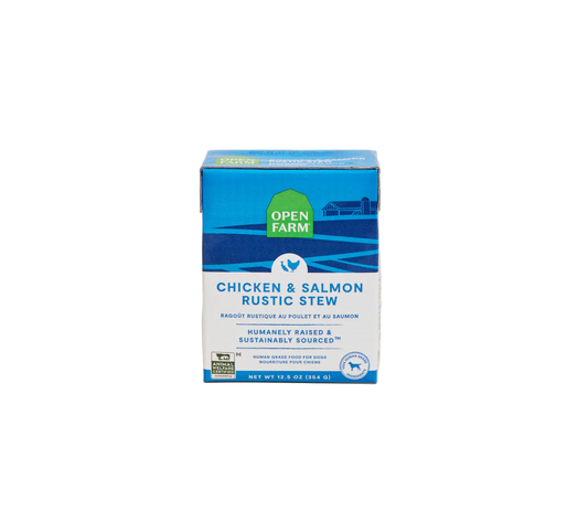 OPEN FARM Certified Humane Chicken & Salmon Rustic Stew for Dogs