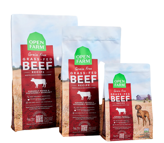 OPEN FARM Grass Fed Beef Grain Free Dog Food