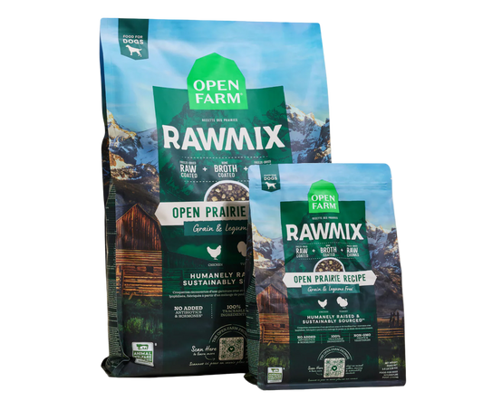 Open Farm RawMix Open Prairie Grain Free Dog Kibble