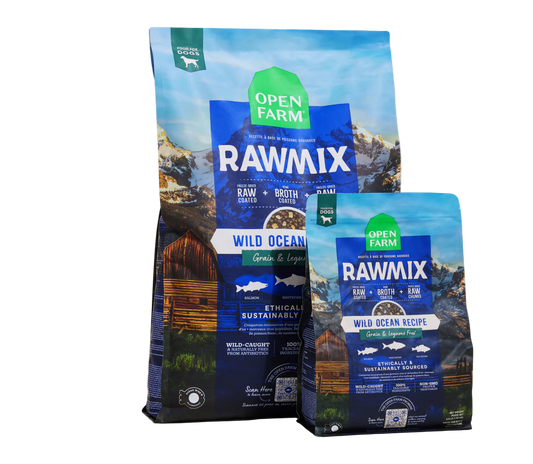 Open Farm RawMix Wild Ocean Grain Free Dog Kibble