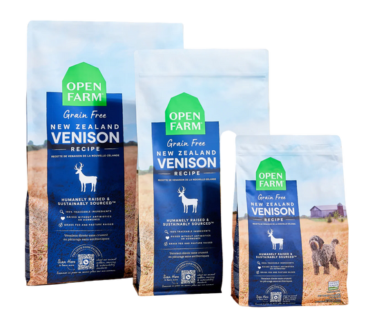 OPEN FARM New Zealand Venison Grain Free Dry Dog Food