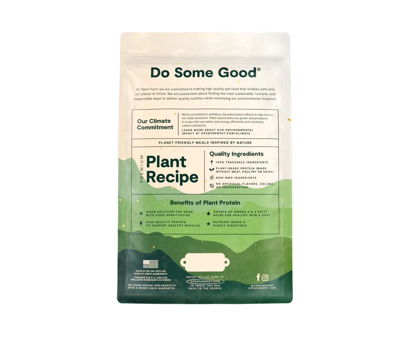 Open Farm Kind Earth Premium Plant Dog Kibble Recipe